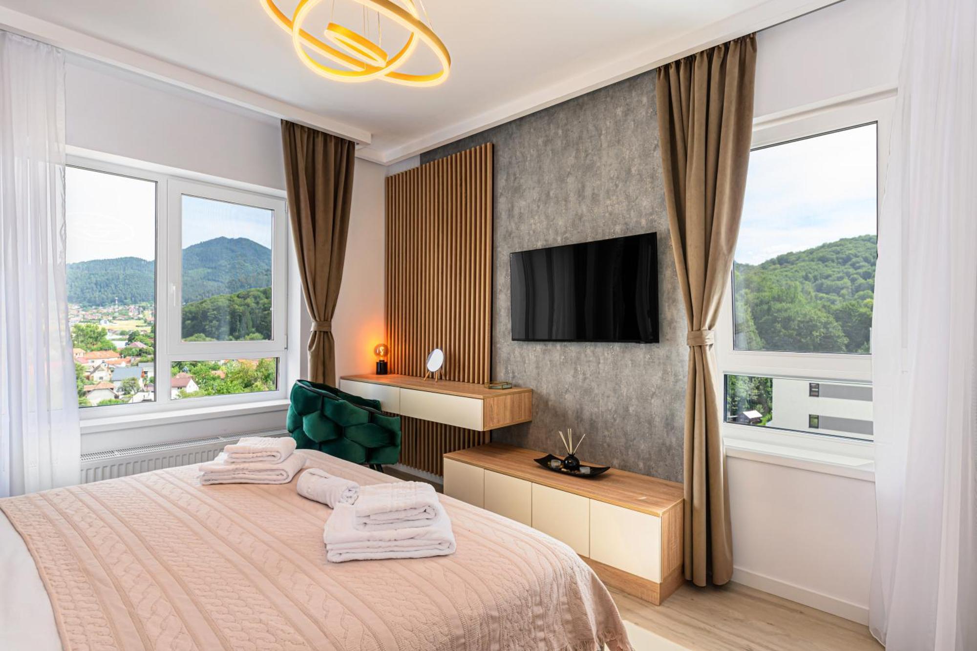 Mountain View Retreat Apartment - Brasov Exterior photo